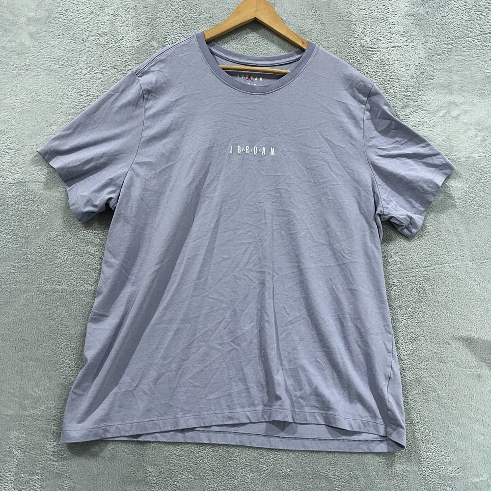 Jordan Nike Shirt Mens 3XL‎ Jumpman Logo Graphic Cotton DM3182-519 Y2K